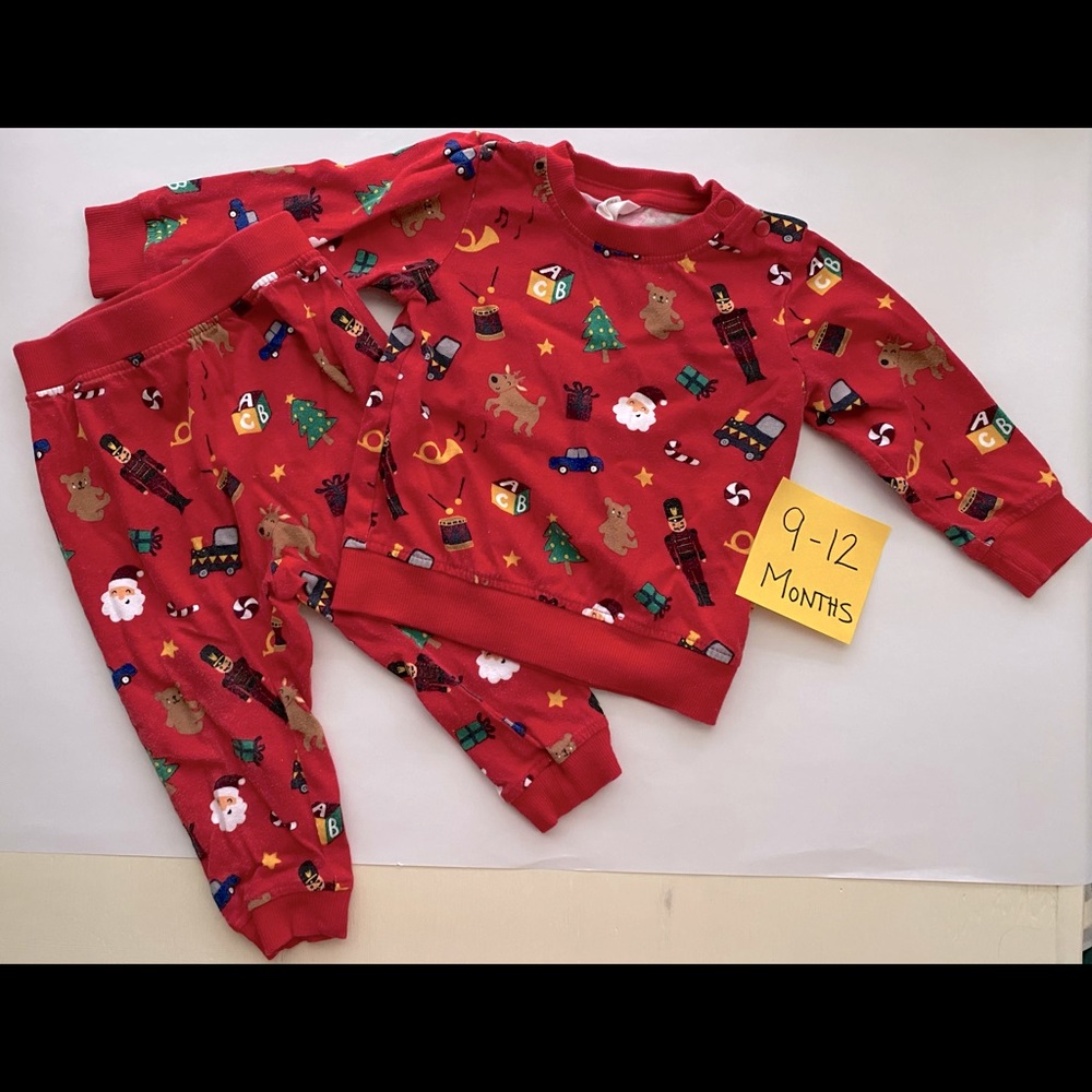 H&M Baby Holiday and Christmas Outfit Size 9-12 Months